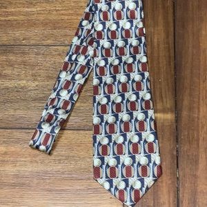 MERCANTLE BANK GOLF TIE LIKE NEW